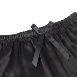 Subblime - 953942 Chemise De Nuit Décontractée En Soie + Pantalon En Dentelle Noir L/Xl